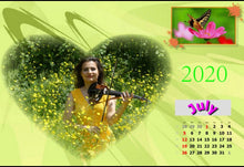 Load image into Gallery viewer, Calendar 2020 Warrior Queen